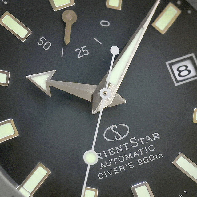 オリエントスター Sports Collection M42 Diver 1964 1st Edition F6 Date 200m 自動巻き 腕時計 ブランド メンズ 数量限定 ダイバーズウォッチ ORIENT STAR RK-AU0503N アナログ ブラックグラデーション 黒 日本製 おしゃれ 防水 プレゼント 男性 実用的