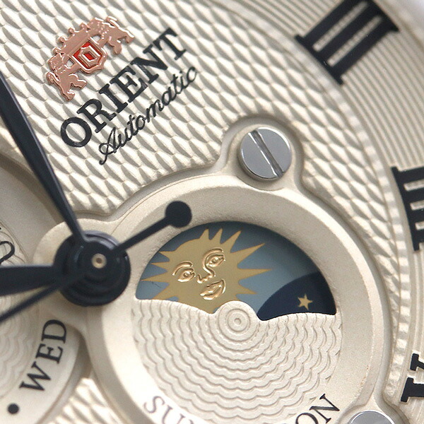 オリエント 腕時計 ORIENT クラシック サン&ムーン 42.5mm 自動巻き RN-AK0001S ブランド おしゃれ 防水 プレゼント 男性 実用的