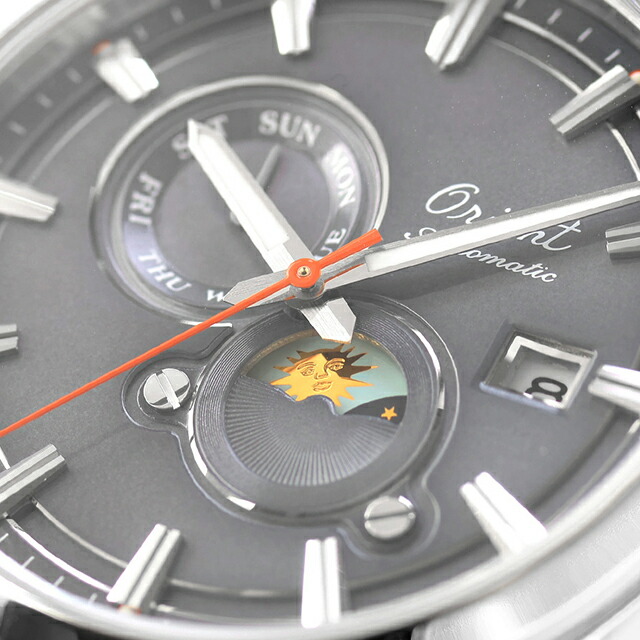 オリエント Contemporary Orient Stretto 自動巻き 腕時計 ブランド メンズ 数量限定 ORIENT CONTEMPORARY RN-AK0311N グレー おしゃれ 防水 プレゼント 男性 実用的
