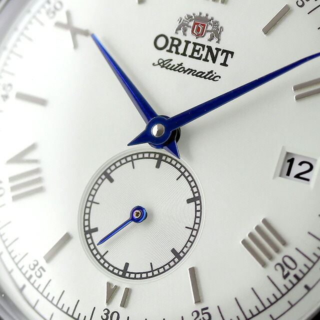 オリエント クラシック オリエントバンビーノ 自動巻き 腕時計 メンズ ORIENT CLASSIC RN-AP0104S アナログ シルバー ブラック 黒 ブランド おしゃれ 防水 文字盤 大きい プレゼント 男性 実用的