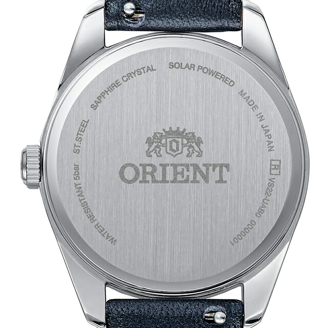 オリエント コンテンポラリー オリエント ストレット ソーラーパワード 腕時計 ブランド レディース ORIENT CONTEMPORARY RN-WG0605L アナログ ネイビー ブラック 黒 おしゃれ 防水 かわいい プレゼント 女性 実用的