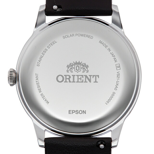 オリエント クラシック バンビーノ Orient Bambino 38 ソーラーパワード 腕時計 ブランド メンズ ORIENT CLASSIC RN-WK0004L アナログ ブラック ブラウン 黒 日本製 おしゃれ 防水 文字盤 大きい プレゼント 男性 実用的