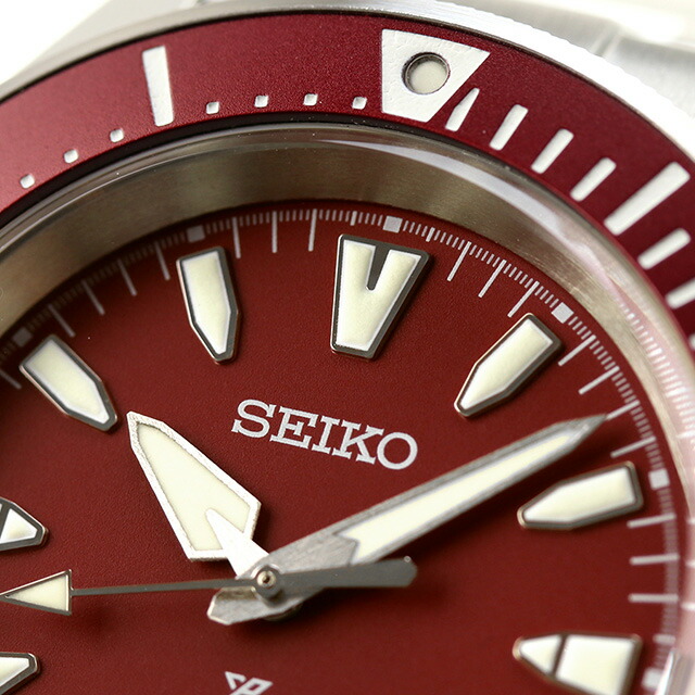 セイコー プロスペックス ダイバースキューバ メカニカル 自動巻き 腕時計 メンズ ダイバーズウォッチ SEIKO PROSPEX SBDY129 アナログ レッド 赤 日本製 ブランド おしゃれ 防水 文字盤 大きい プレゼント 男性 実用的
