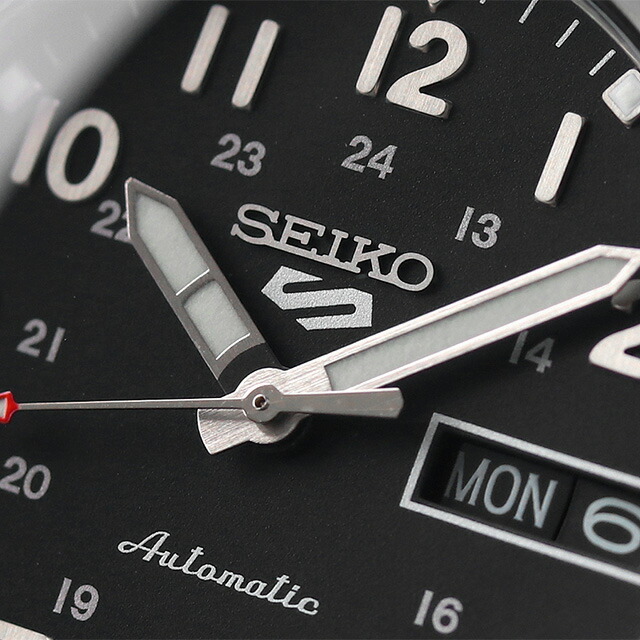 セイコー5 スポーツ スポーツ スタイル 自動巻き 腕時計 メンズ 流通限定モデル Seiko 5 Sports Field Series SBSA197 アナログ ブラック 黒 日本製 ブランド おしゃれ 防水 プレゼント 男性 実用的
