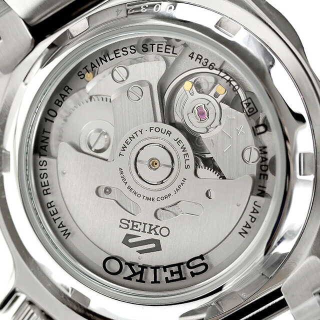 セイコー5 スポーツ SKX Series New Design 自動巻き 腕時計 ブランド メンズ Seiko 5 Sports SBSA305 アナログ ブラック 黒 日本製 おしゃれ 防水 プレゼント 男性 実用的