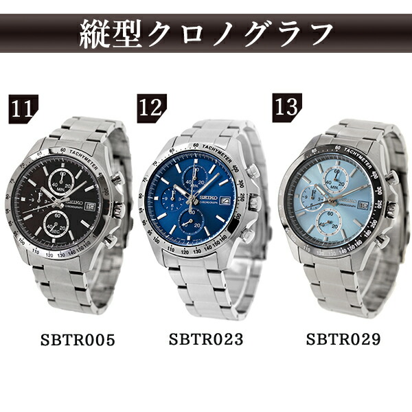 セイコー 時計 腕時計 メンズ SBTR029 スピリット SPIRIT SBTR 8Tクロノ クロノグラフ 仕事 スーツ SEIKO セイコーセレクション ブルー ブランド おしゃれ 防水 プレゼント 男性 実用的