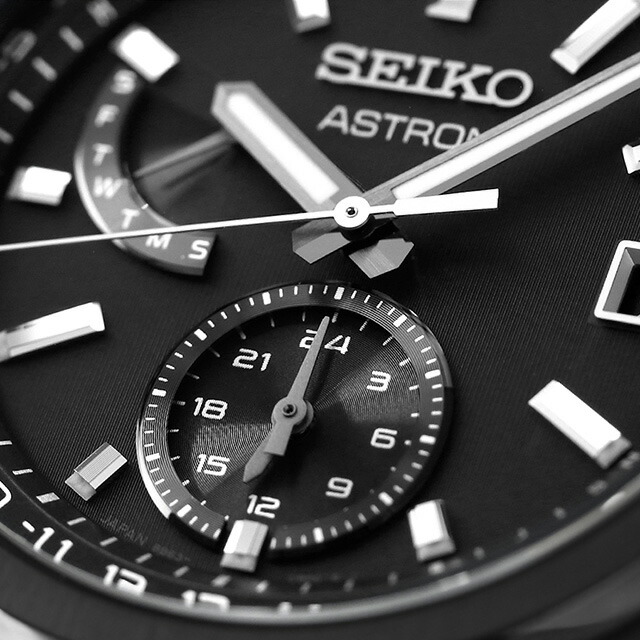 セイコー アストロン NEXTER ワールドタイム 電波ソーラー 腕時計 メンズ チタン SEIKO ASTRON SBXY087 アナログ オールブラック 黒 日本製 高級 ブランド おしゃれ 防水 文字盤 大きい プレゼント 男性 実用的