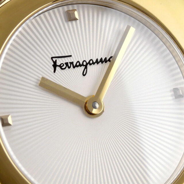 サルヴァトーレ フェラガモ ヴァラ クオーツ 腕時計 レディース Salvatore Ferragamo SFEL00319 アナログ ホワイト ブラウン 白 スイス製 高級 ブランド おしゃれ 防水 軽い 華奢 かわいい プレゼント 女性 実用的