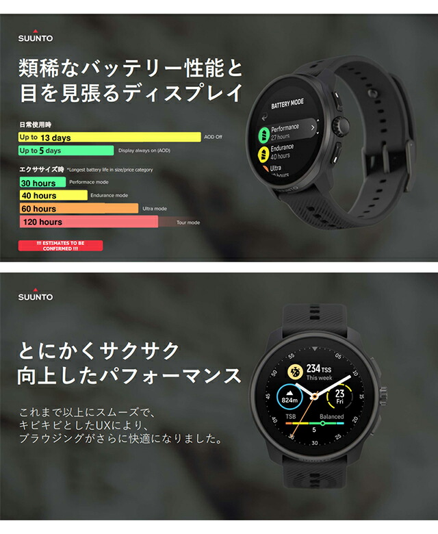 スント スント レース S パワーブルー 充電式クオーツ スマートウォッチ ブランド メンズ レディース SUUNTO SS051095000 デジタル ブルー