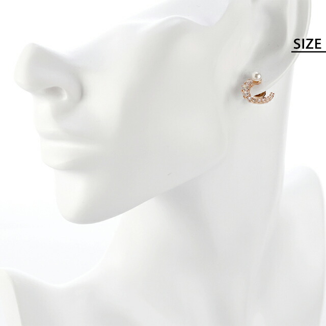 スワロフスキー ピアス レディース ブランド SWAROVSKI Matrix スタッド スワロフスキー 両耳用 5692264 ローズゴールド アクセサリー