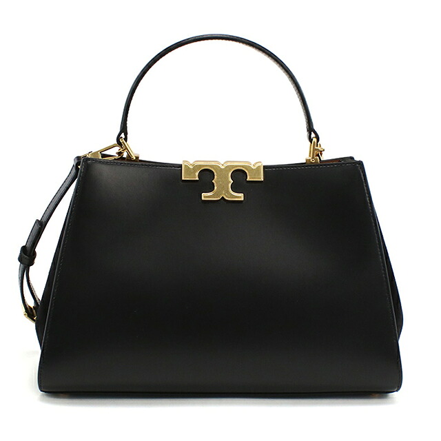 トリーバーチ ハンドバッグ レディース ブランド Tory Burch ELEANOR 137312 ブラック 軽量 小さめ 手提げ 高級 おしゃれ プレゼント 女性 実用的 かわいい