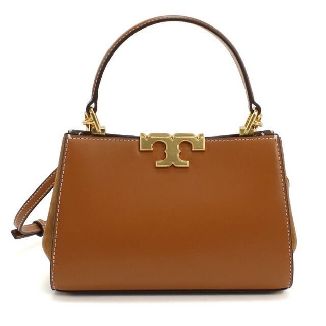 トリーバーチ ハンドバッグ レディース TORY BURCH ELEANOR 154816 WHISKEY ブラウン系 バッグ 軽量 小さめ 手提げ ブランド 高級 おしゃれ プレゼント 女性 実用的 かわいい