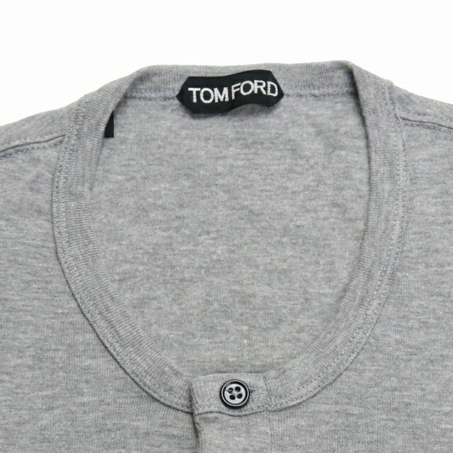 トム フォード 長袖Ｔシャツ メンズ ブランド TOM FORD ポルトガル BY281 グレー系 ウェア 選べるモデル プレゼント 実用的