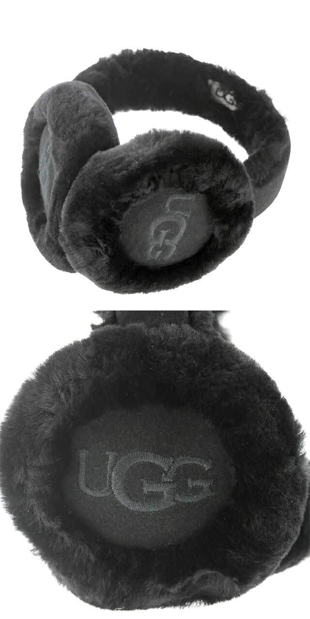 UGG アグ イヤーマフ イヤマフ 耳当て 正規BOX付属 海外正規品 レディース 20955 SHEEPSKIN シープスキン ボア ファー ロゴ 防寒 ふわふわ あったか ブランド ギフト クリスマス プレゼント 送料無料 選べるモデル