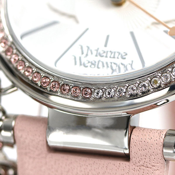 ヴィヴィアンウエストウッド Vivienne Westwood レディース 腕時計 VV006SLPK ヴィヴィアン オーブ 32mm 時計 シルバー×ピンク
