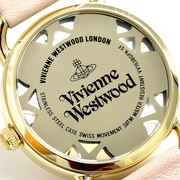 ヴィヴィアン 時計 レディース リーデンホール 33mm VV163BGPK Vivienne Westwood ゴールド 腕時計