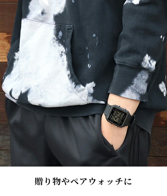 カシオ チープカシオ CASIO スタンダード クォーツ 電池式 W-221H ユニセックス チプカシ メンズ レディース 腕時計 ブランド デジタル ブラック グレー 黒 選べるモデル おしゃれ 防水 かわいい プレゼント 実用的