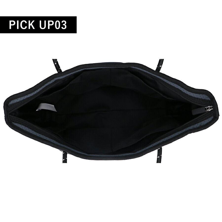 ウィローベイ トートバッグ レディース ブランド WILLOWBAY BOUTIQUE ネオプレントートバッグ ポーチ 1102 CHARCOAL バッグ 軽量 手提げ 高級 おしゃれ プレゼント 女性 実用的 かわいい