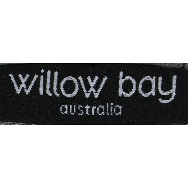 ウィローベイ ポーチ レディース ブランド WILLOWBAY リストレットクラッチ クラッチバッグ PEBBLE GREY