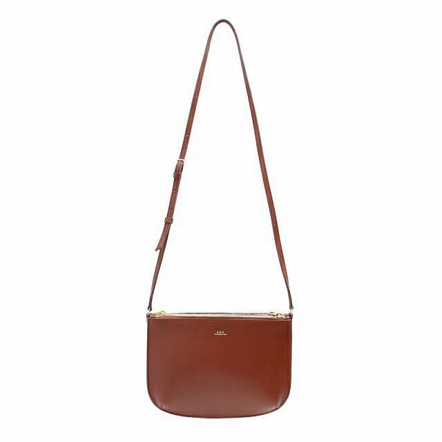 アーペーセー A.P.C. ショルダーバッグ レディース F61404-PXAWV-CAD sac sarah ブラウン 斜めがけ ブランド 高級 おしゃれ プレゼント 女性 実用的 かわいい