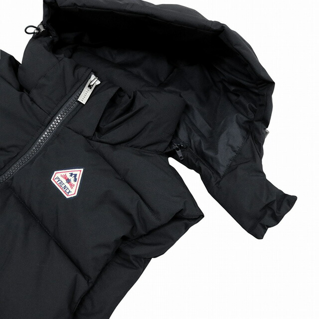 ピレネックス PYRENEX SPOUTNIC MINI RIPSTOP VEST ダウンベスト HMY021-BLACK-S メンズ ダウンジャケット ブランド
