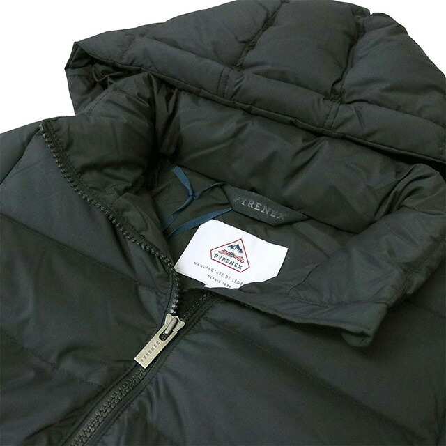 ピレネックス PYRENEX SPOUTNIC ダウンコート HWY034P-BLACK-36 レディース ダウンジャケット ブランド
