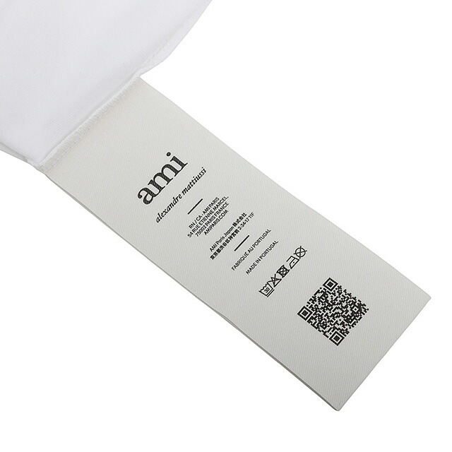 アミパリス AMI PARIS Ami de Coeur パーマネントコレクション Tシャツ BFUTS035-100-L ユニセックス Tシャツ ブランド