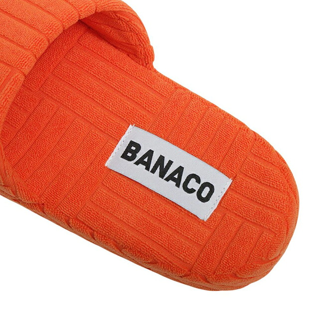 バナコ BANACO VIVID TERRY ROOM SLIPPER テリールームスリッパ ルームシューズ BNC-SLIPPER-OR-M メンズ レディース 23-25.5cm 靴 ブランド