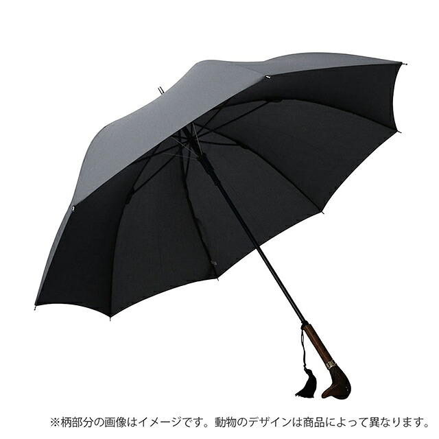 ギドゥジャン Guy de Jean TETES 長傘 classic-rabbit-black ユニセックス black 長傘 tetes ブランド