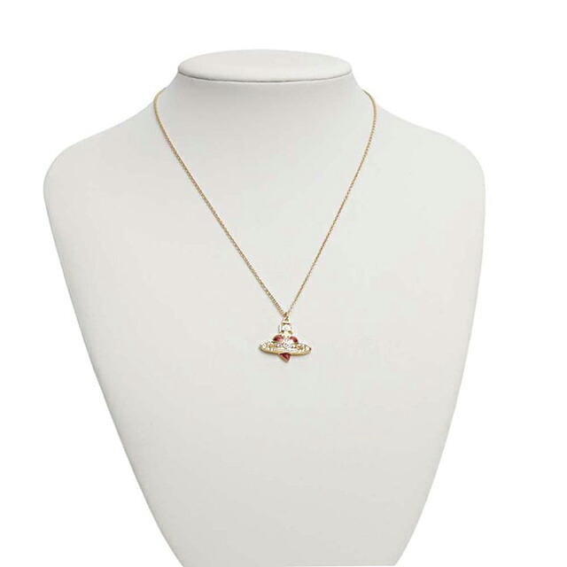ヴィヴィアンウエストウッド VIVIENNE WESTWOOD DIAMANTE HEART ネックレス 630203BM-02RA16 レディース ブランド ジュエリー ブランド 高級 おしゃれ プレゼント 女性 実用的 かわいい