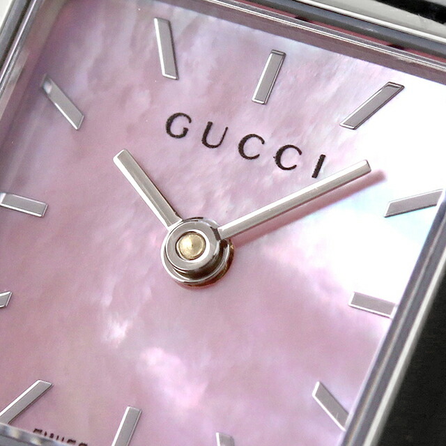グッチ バングル 時計 レディース GUCCI 腕時計 1900 ピンクシェル YA019519 高級 ブランド おしゃれ 防水 軽い 華奢 かわいい プレゼント 女性 実用的