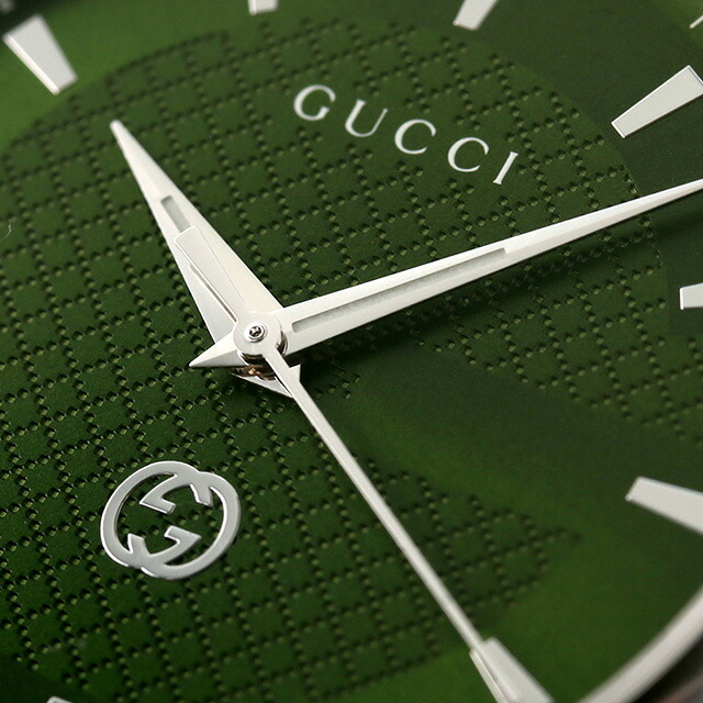 グッチ Gタイムレス クオーツ 腕時計 メンズ GUCCI YA126369 アナログ グリーン スイス製 高級 ブランド おしゃれ 防水 プレゼント 男性 実用的