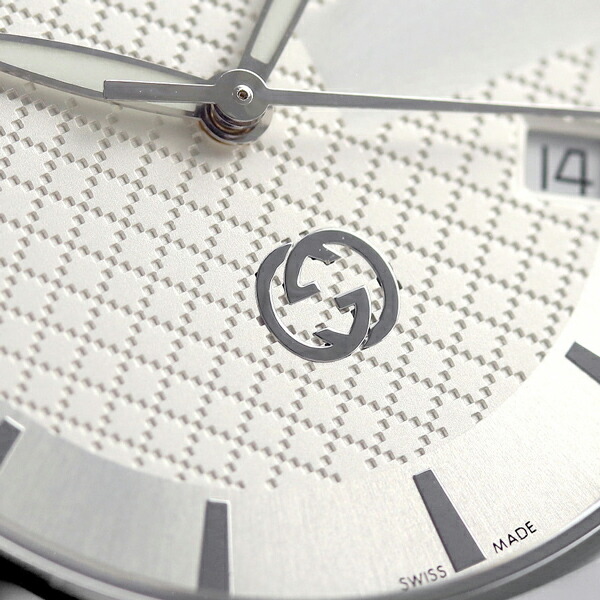 グッチ 時計 Gタイムレス 40mm クオーツ メンズ 腕時計 YA1264174 GUCCI シルバー 高級 ブランド おしゃれ 防水 プレゼント 男性 実用的