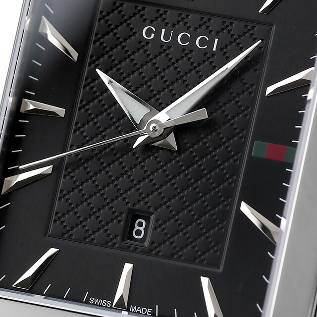 グッチ 時計 メンズ GUCCI 腕時計 Gタイムレス 35mm クオーツ YA138406 ブラック 高級 ブランド おしゃれ 防水 プレゼント 男性 実用的