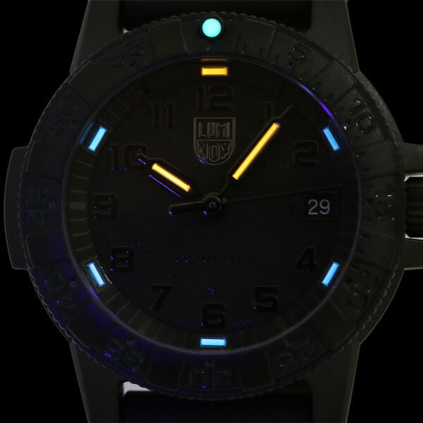 ルミノックス ブラックアウト 0300シリーズ 腕時計 LUMINOX レザーバック シータートル 0301.BO 時計 ブランド おしゃれ 防水 文字盤 大きい プレゼント 男性 実用的