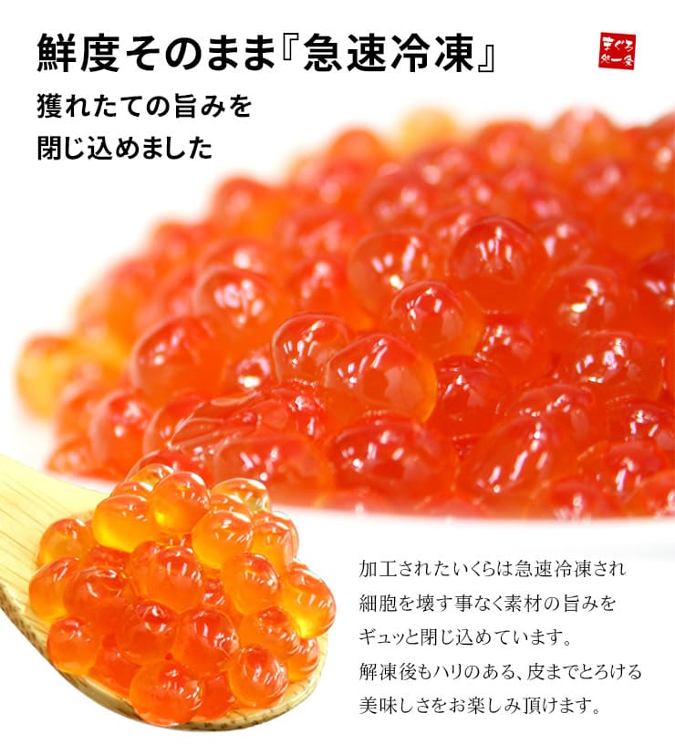 北海道産 いくら醤油漬け 500g [鮭イクラ500g]