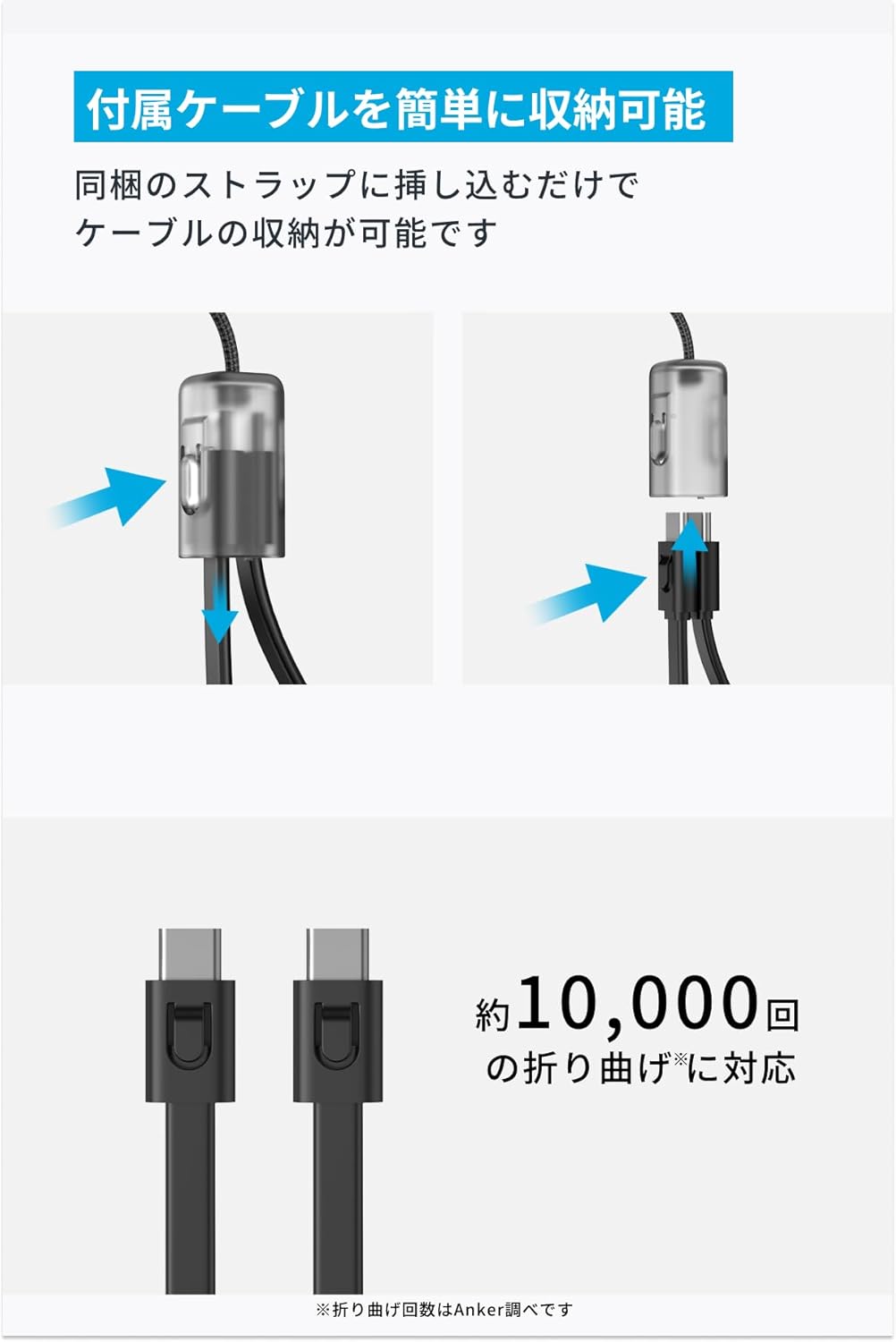 Anker Power Bank (10000mAh, 22.5W, 2 Ports) ブラック