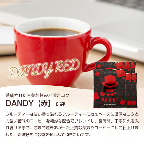 澤井珈琲 DANDYな大人に贈るドリップパックコレクション 13gドリップコーヒー ギフトセット 20袋
