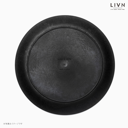 割れない食器 TRANSWOOD 中皿2枚セット(ブラック)　[ LIVN （リブン) ]