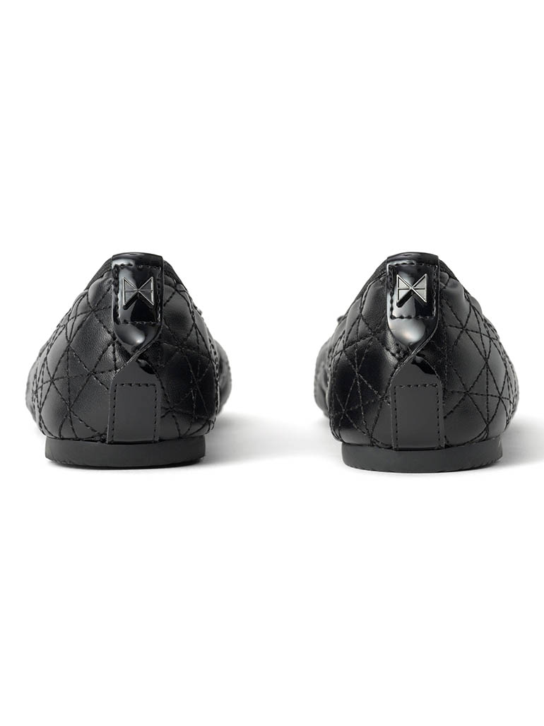 BUTTERFLY TWISTS OLIVIA-PEANUTS 折りたたみ可能フラットシューズ BLK/BLK
