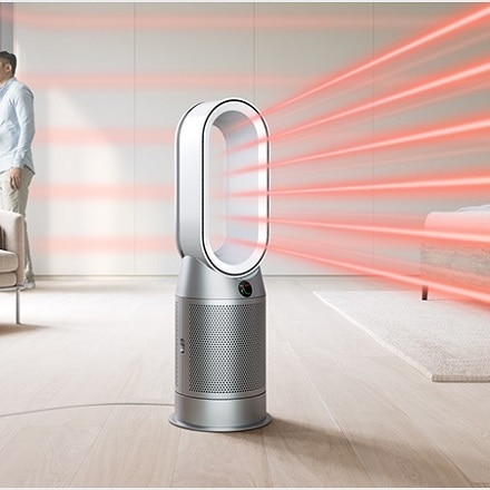 Dyson 空気清浄ファンヒーター Purifier Hot + Cool HP07SB シルバー/ブルー