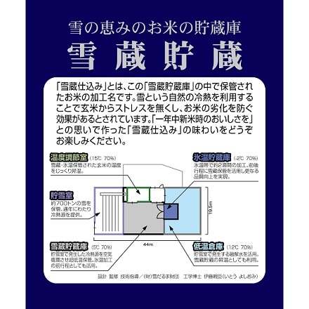 雪蔵仕込み 宮城県産 ひとめぼれ 10kg 令和5年産