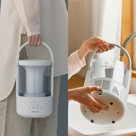 RHYTHM プールレス加湿器 MIST250 ウォームグレー 9YYA64RH84