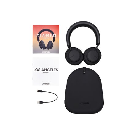 urbanista LOS ANGELES 自動充電ワイヤレスヘッドフォン (Black) 1036202