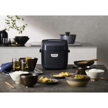 アイリスオーヤマ 米屋の旨み 銘柄炊き 圧力IHジャー炊飯器 3合 ブラック RC-PDA30-B