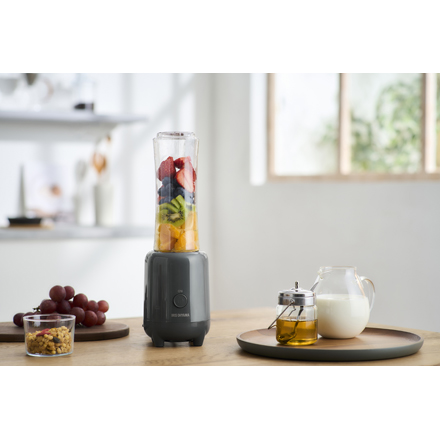 アイリスオーヤマ ボトルブレンダー ダークグレー IBB-601-H