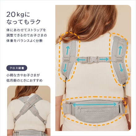 Ergobaby OMNI Deluxe Mesh グラファイトグレー