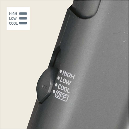 ＜VENUSiS＞ マイナスイオンミニドライヤー VDM-1100　グレー（H）