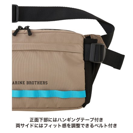 マンダリンブラザーズ WALKING BODY BAG グレー