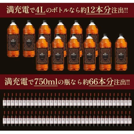 ポンのみ お酒の電動ディスペンサーDX ゴールド